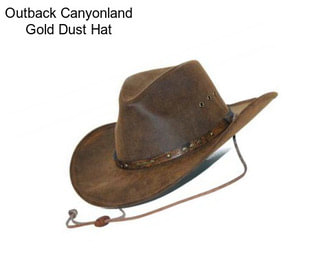 Outback Canyonland Gold Dust Hat