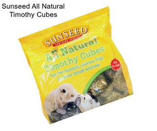 Sunseed All Natural Timothy Cubes