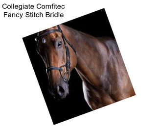 Collegiate Comfitec Fancy Stitch Bridle