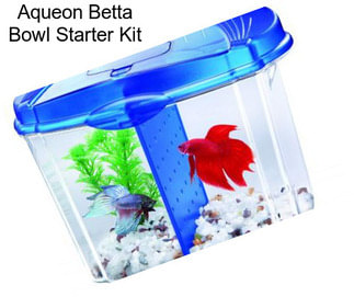 Aqueon Betta Bowl Starter Kit