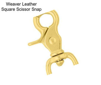 Weaver Leather Square Scissor Snap