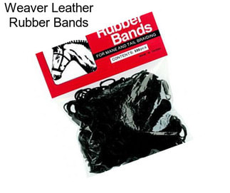 Weaver Leather Rubber Bands