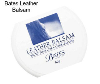 Bates Leather Balsam