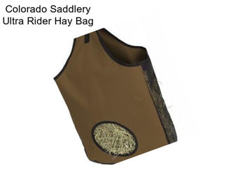 Colorado Saddlery Ultra Rider Hay Bag