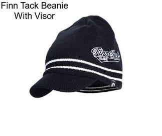 Finn Tack Beanie With Visor