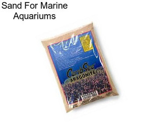 Sand For Marine Aquariums