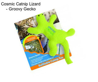 Cosmic Catnip Lizard - Groovy Gecko