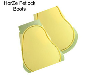 HorZe Fetlock Boots