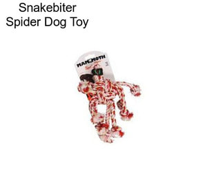 Snakebiter Spider Dog Toy