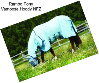 Rambo Pony Vamoose Hoody NFZ
