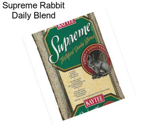 Supreme Rabbit Daily Blend
