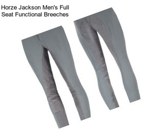 Horze Jackson Men\'s Full Seat Functional Breeches
