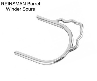 REINSMAN Barrel Winder Spurs