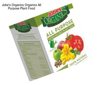 Jobe\'s Organics Organics All Purpose Plant Food