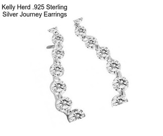 Kelly Herd .925 Sterling Silver Journey Earrings