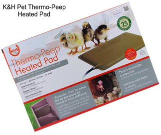 K&H Pet Thermo-Peep Heated Pad