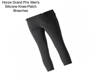 Horze Grand Prix Men\'s Silicone Knee-Patch Breeches