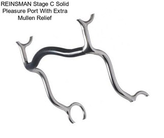 REINSMAN Stage C Solid Pleasure Port With Extra Mullen Relief