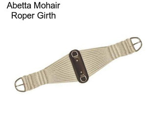 Abetta Mohair Roper Girth