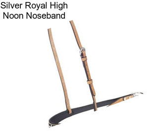 Silver Royal High Noon Noseband