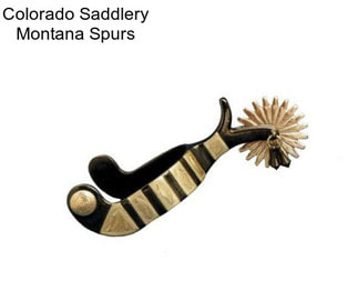 Colorado Saddlery Montana Spurs