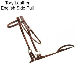Tory Leather English Side Pull