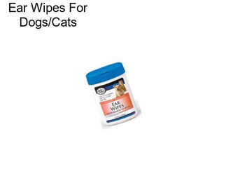 Ear Wipes For Dogs/Cats