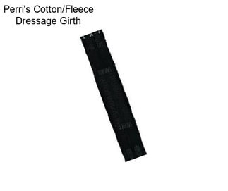 Perri\'s Cotton/Fleece Dressage Girth