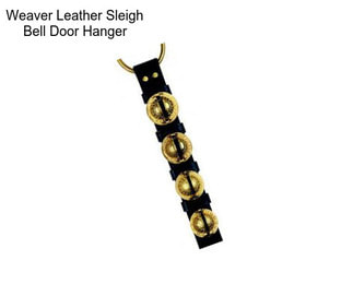 Weaver Leather Sleigh Bell Door Hanger