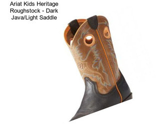 Ariat Kids Heritage Roughstock - Dark Java/Light Saddle