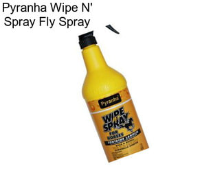 Pyranha Wipe N\' Spray Fly Spray