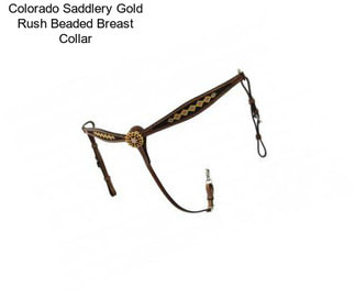 Colorado Saddlery Gold Rush Beaded Breast Collar