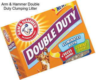 Arm & Hammer Double Duty Clumping Litter