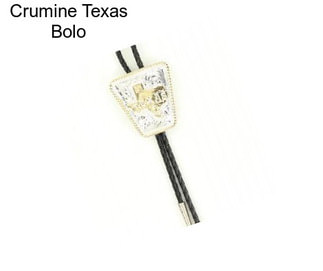 Crumine Texas Bolo