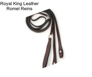 Royal King Leather Romel Reins