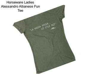 Horseware Ladies Alessandro Albanese Fun Tee