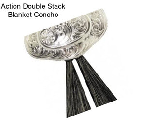 Action Double Stack Blanket Concho