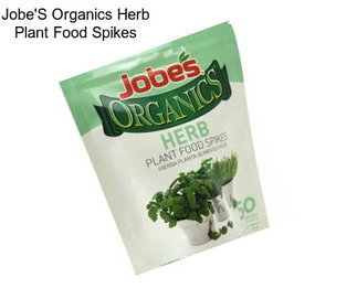 Jobe\'S Organics Herb Plant Food Spikes