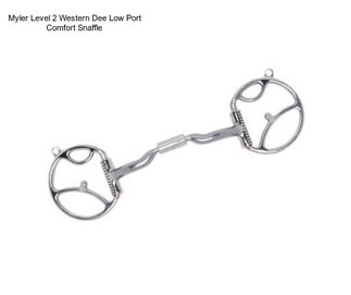 Myler Level 2 Western Dee Low Port Comfort Snaffle