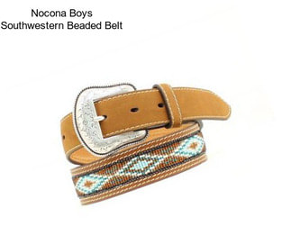 Nocona Boys Southwestern Beaded Belt