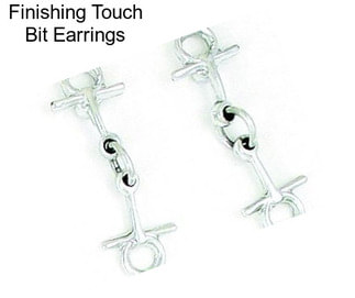 Finishing Touch Bit Earrings