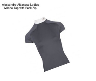 Alessandro Albanese Ladies Milena Top with Back Zip