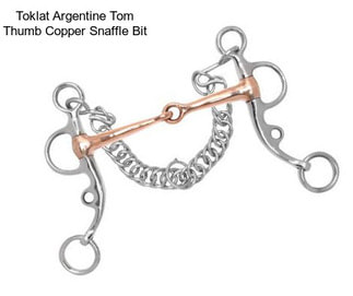 Toklat Argentine Tom Thumb Copper Snaffle Bit