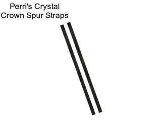 Perri\'s Crystal Crown Spur Straps