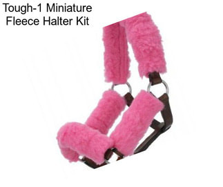 Tough-1 Miniature Fleece Halter Kit