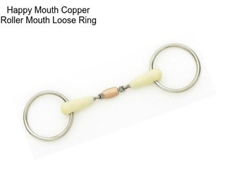 Happy Mouth Copper Roller Mouth Loose Ring