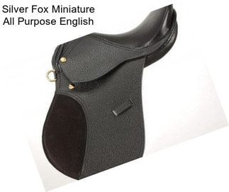 Silver Fox Miniature All Purpose English