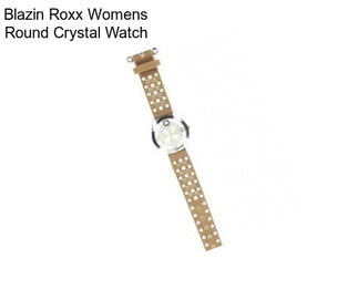 Blazin Roxx Womens Round Crystal Watch