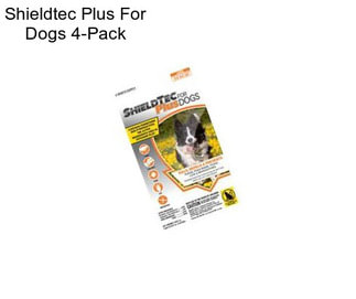 Shieldtec Plus For Dogs 4-Pack