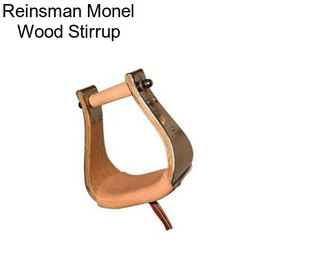 Reinsman Monel Wood Stirrup